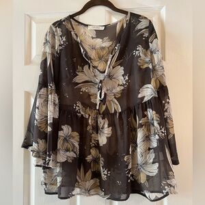 Dress Up floral blouse